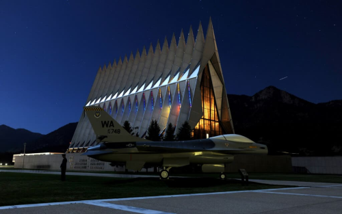 Cadet Chapel (Air Force Academy, Colorado, USA)