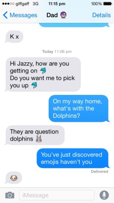 escapedtime:He said that the dolphins looked