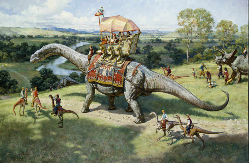 elodieunderglass:moonwyvern:Dinotopia is a fictional utopia created by author and illustrator James 