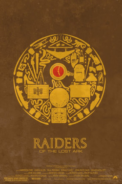 thepostermovement:  Raiders of the Lost Ark