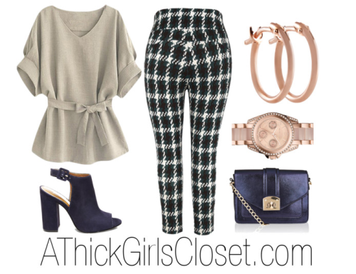 athickgirlscloset: Another #plussizeoutfit is on the blog now.Shop the look below!Similar top: http: