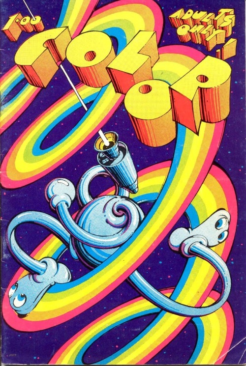 COLOR (1971) by Spanish comics artist, Victor Moscoso.