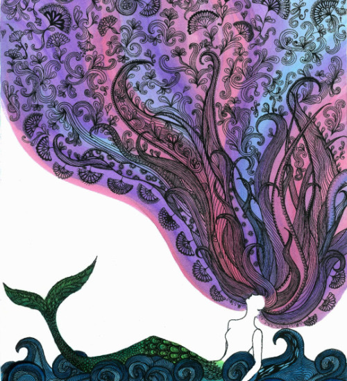myrealnameisraven: The Dreamy Mermaid by Bee Xoomsai
