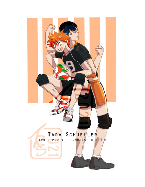 yes, Hinata has very much climbed into Kageyamas shirt and will not be leaving any time soon. 