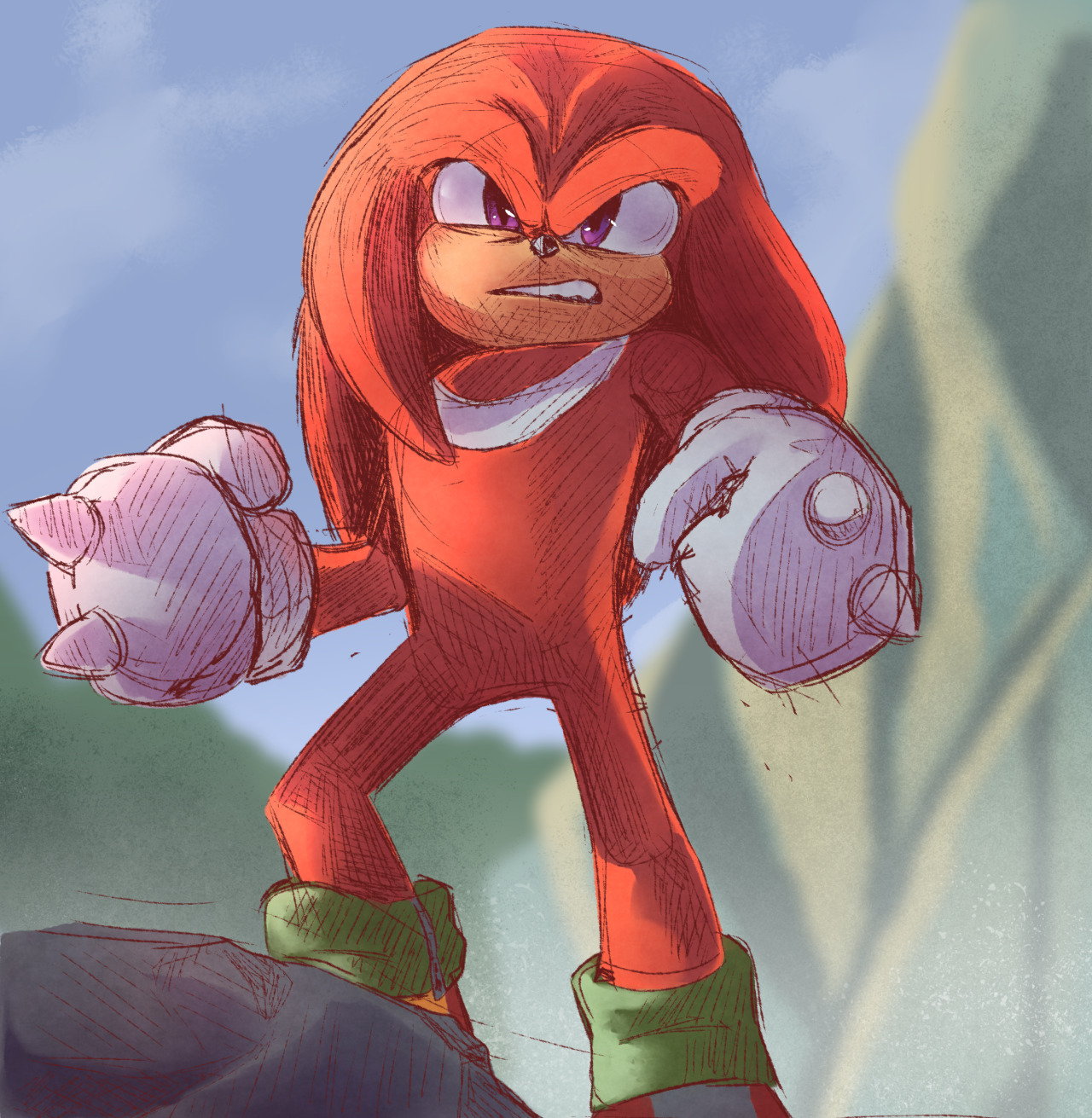 Art Knuckles The Echidna Speed Painting PNG, Clipart, Anime, Art, Artist,  Cartoon, Character Free PNG Download