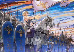 fate-unlimited:Hundred Years War Jeanne d'Arc