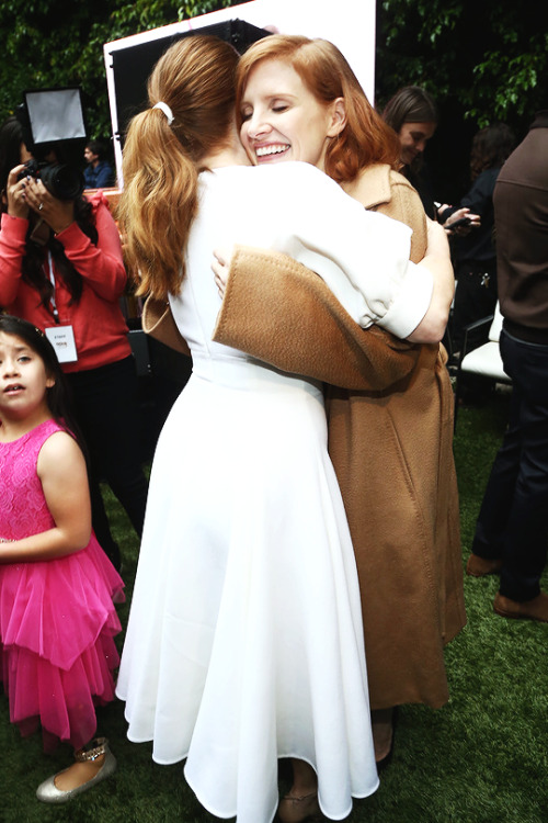 awardseason:AMY ADAMS, JESSICA CHASTAIN6th Annual Gold Meets Golden Party, California | January 5, 2