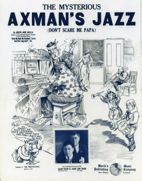 congenitaldisease:  One of the most terrifying serial killers in America’s history is known as the “Axeman of New Orleans”. This shadowy figure kept a whole city in a state of panic for over two years and still remains unidentified. On 23 May, 1918,