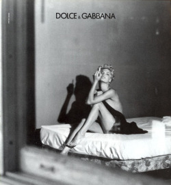 theclassyissue:  Dolce &amp; Gabbana S/S 1991 Ad Campaign, featuring Linda Evangelista by Steven Meisel