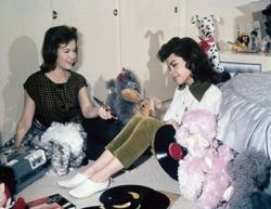 apanelofanalysts:  Shelley Fabares and Annette