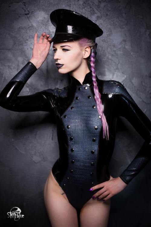 latexfashionetc: Kiara Kazumi in Shitake Latex