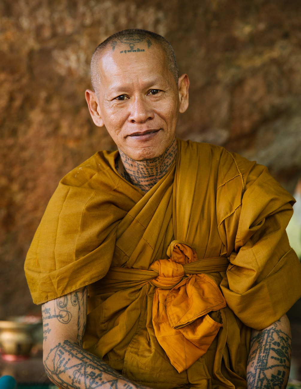 Young buddhist Monk with Tattoos on the Back, Stock Photo, Picture And  Rights Managed Image. Pic. NGE-1037900485 | agefotostock