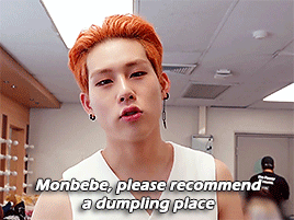 joohaunted: jooheon x dumplings = jooheon’s otp bonus: