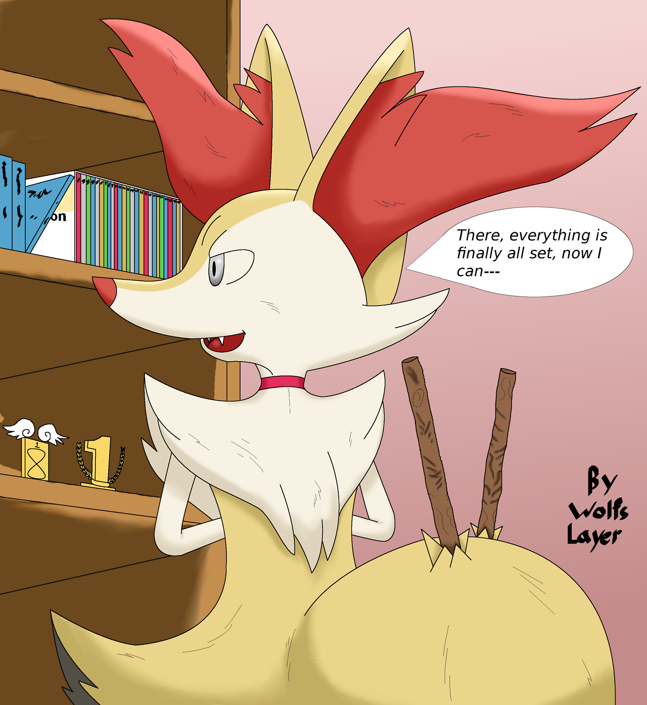 vestabraixen: maxi-the-braixen: For the first time in his life, he is speechless.