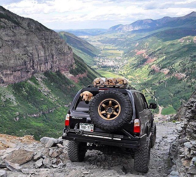 overlandbound:  Incredible views and great photo of @sn0wrunner’s 3rd gen 4Runner.