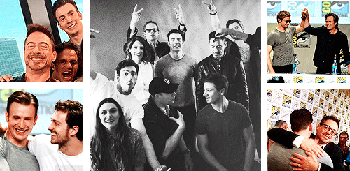 tsundereslasher:Avengers: Age of Ultron cast at San Diego Comic-Con 2014