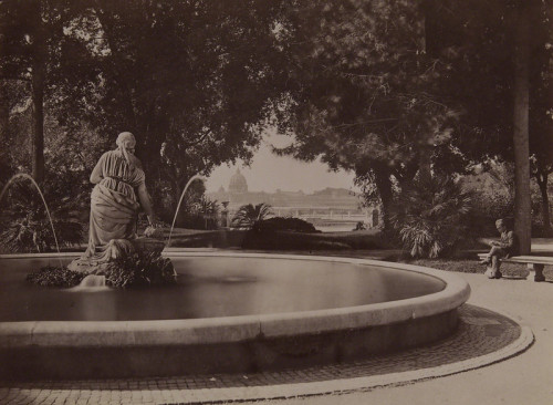 Fontana del Mosè, ca. 1890