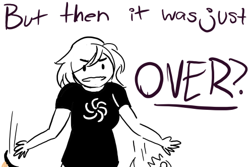 quicksilver26:My emotions need time to simmer but I think I’m happy??? 