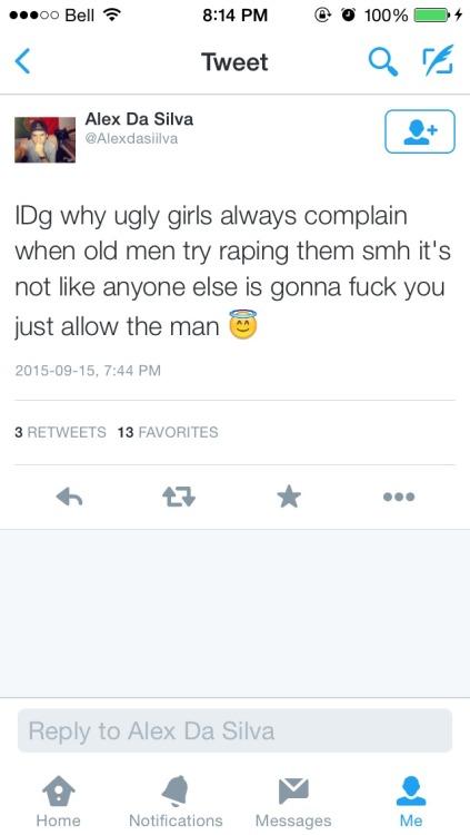 losershawty:  losershawty:  “Rape culture doesn’t exist”  fill free to drag him