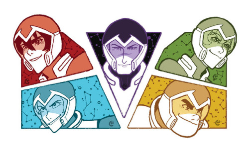 ✩Form Voltron✩&mdash; also a sticker pack for a con ;) 