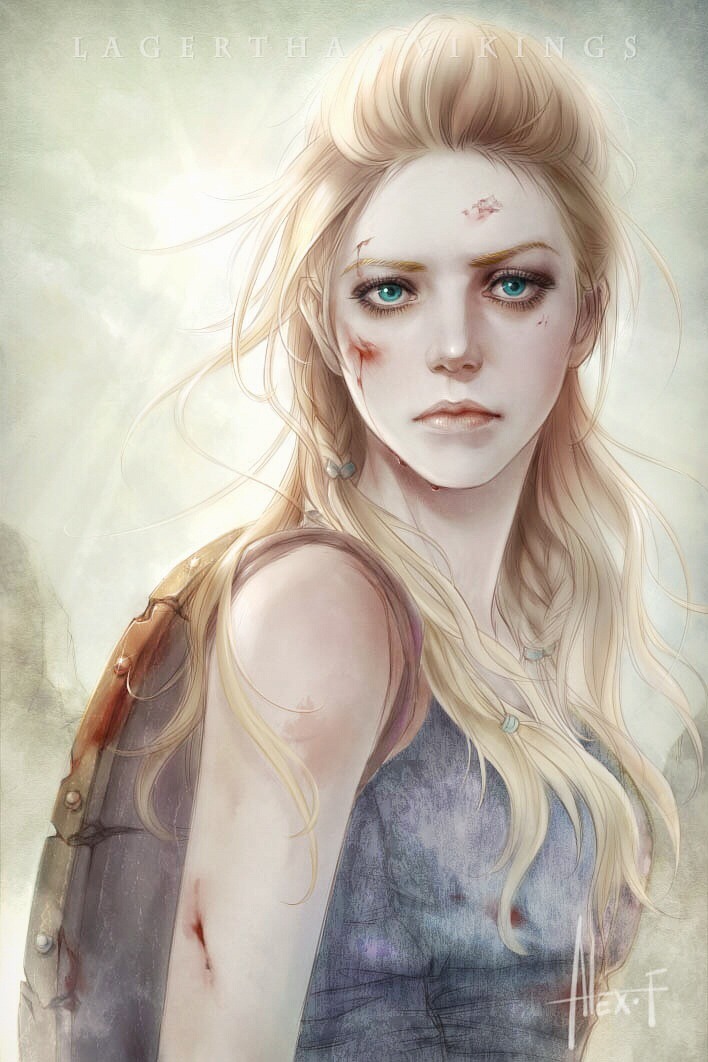 alex-fang:  love Lagertha the most in vikings！ 