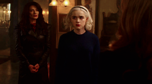 priscillagarricks:As the newly self-crowned Queen of Hell, I bestow upon you, Sabrina Spellman, two 