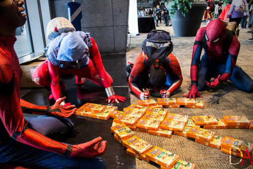 Neko 20 - Hall PhotosSpidermans crying over “Uncle Ben”Photographer:@dustnashesphotographyFacebook /