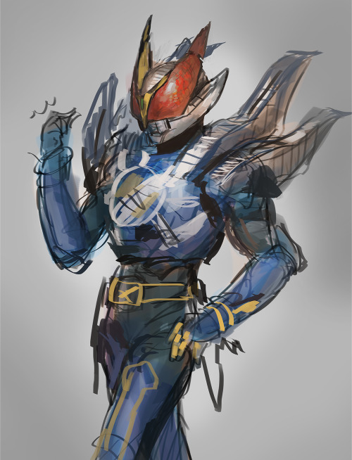 shinigamiwyvern:twitter Kamen Rider sketchdump and some really old ones too