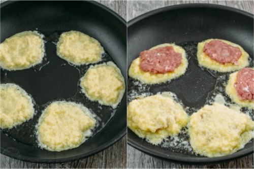 XXX foodffs:  Meat Stuffed Potato Pancakes (Draniki)Really photo