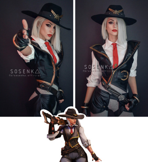 sosenka-official:My instant cosplay of Ashe (Overwatch) :)