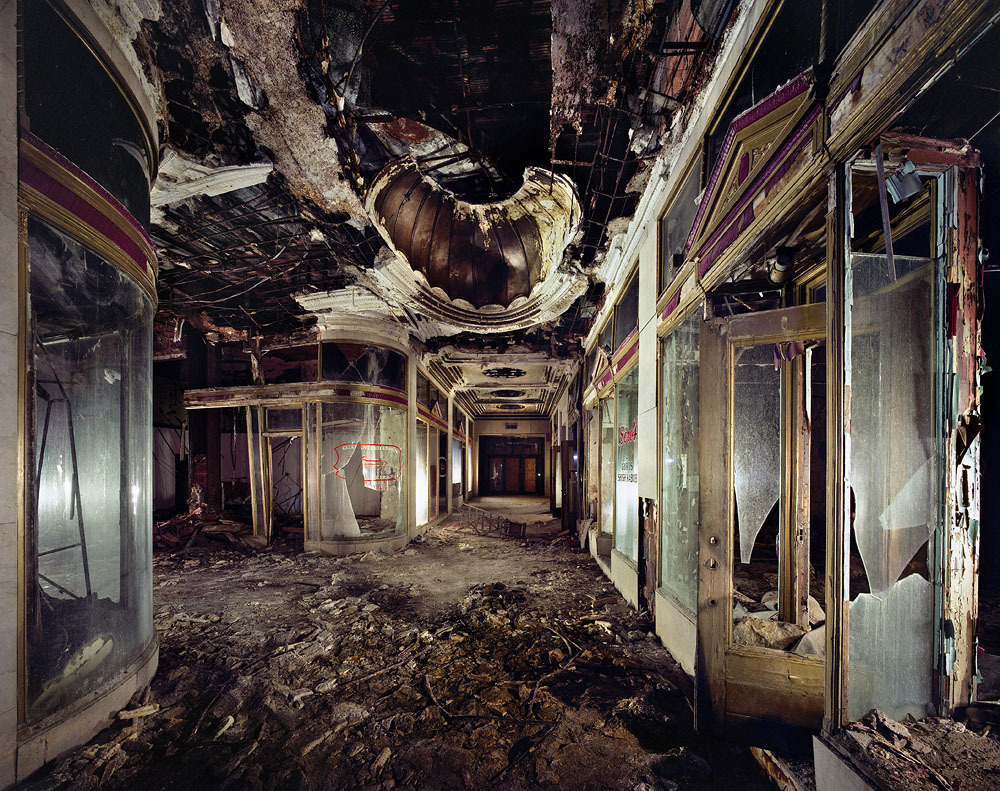 dystopiaherenow:  Some abandoned places art by Yves Marchand &amp; Romain Meffre.
