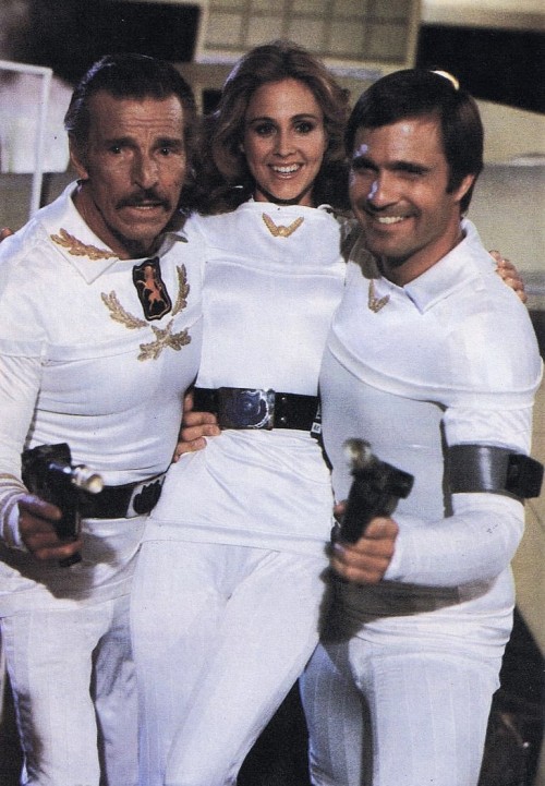 Buster Crabbe, Erin Gray and Gil Gerard - Buck Rogers in the 25th Century (1979)