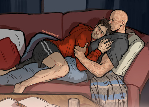 umikochannart:Cuddling ♥