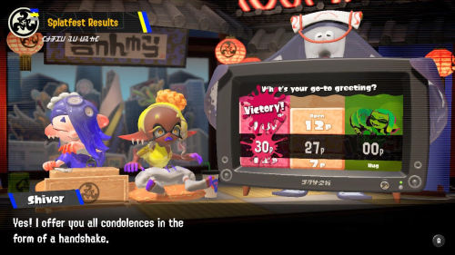 SRL Outcomes Team Here! No Name Change This Month, But We Are Excited To Bring You The Splatfest Results.