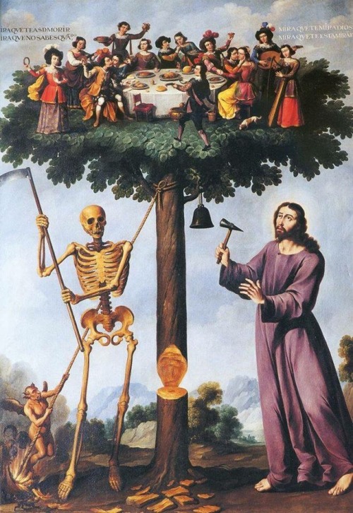 wtfarthistory:The Tree of Life, Ignacio de Ries, 1653, Chapel of the Immaculate Conception, Cathedra