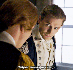 culpers:#you know #a ‘‘friend’’ #you have one of those don’t you hamilton