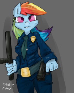 machetepony:  Bad cop  x3