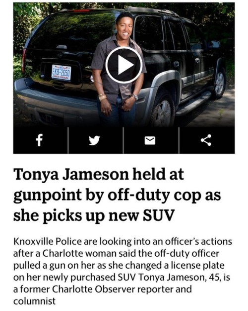 workingitinportland:  “I wanted to show him the keys or reach into my bag for the registration and bill of sale. I fought every impulse to do anything that would make him feel threatened. I don’t have de-escalation training. I’m the one being held