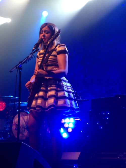 billhaderismyspiritanimal:Corin Tucker, Sleater-Kinney concert 2/27