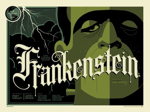 nevver:  Universal Monsters, Tom Whalen