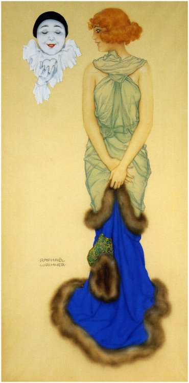 “ The deadly sins” by Raphael Kirchner; a series of paintings for Flo Ziegfeld&rsquo