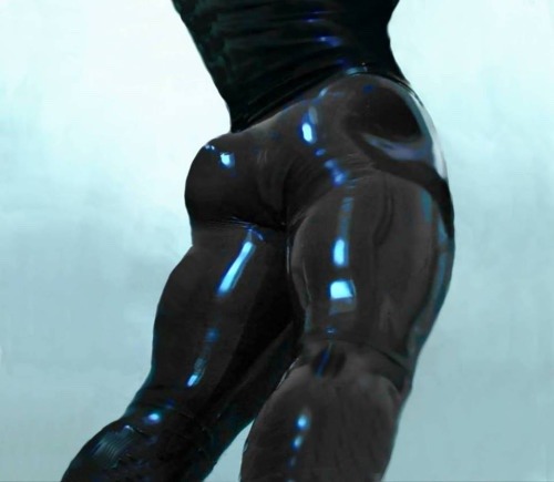 freakshow4fun:  Hot black rubber. 