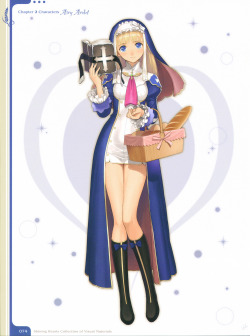 Shining Hearts Visual Book