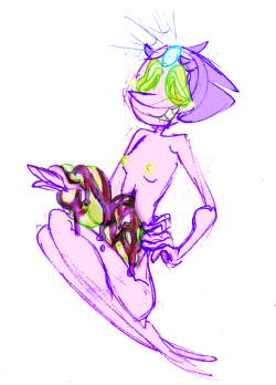 decadent-candy:  some gore Pearl. Her guts