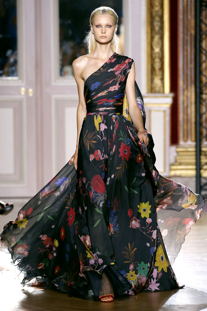 from obscure to demure — Isabella Lindblom at Zuhair Murad Haute Couture...