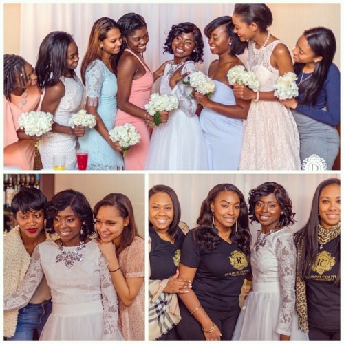 Thank you #beautiful bridesmaids! @tinaakua @idkhowshedoesit @iamsimplyjess @whiitney.x @ms_serene10