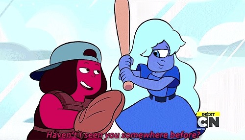 nina-rosa-draw:  Sapphire eye edits!!! I just love Sapphire so much, and I love her eye too!! So I wanted to see how it would look if we could see it in the episode “Hit the diamond” (btw I just loooooooove sooooo muuuuuuch this episode) (If you