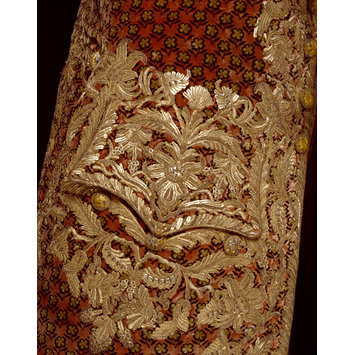 18thcenturyfop:  Court suit                                       Place of origin: Date: Artist/Maker: Materials and Techniques: Credit Line: France (woven) Italy (made) 1765-1770 (made) Unknown (production) Silk velvet, embroidered