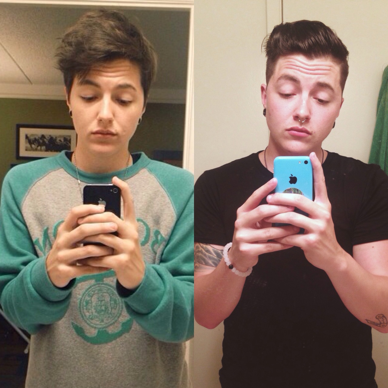 seethestarsablaze:  It’s like looking at a little brother when I see myself before.
