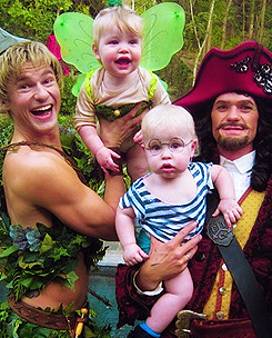 moonchild30:  Neil Patrick Harris and family Halloween style  